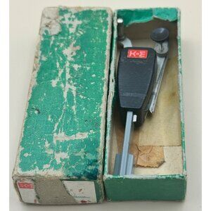 Vintage K & E Keuffel & Esser Leroy Adjustable Scriber No. 61 0006 In Box